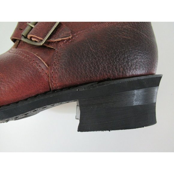 Made in USA Maxitred Oil Resitant Boots Brown Distressed Size 7M - Picture 7 of 12